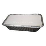 250 ML Aluminum Pans With Aluminum Cladding Paper Cover, Rectangular Aluminum Foil Grill Pans,Environmentally Friendly Disposable Aluminum Pans thumbnail-3