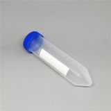 Lab disposable 50ml conical bottom plastic centrifuge test tube