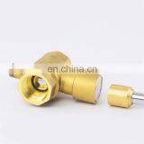 Brass Magnetically Controlled Locking Trunnion Ball Valve Gas Ball Valve thumbnail-1