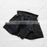 2020 Autumn and Winter New Girls Black Loose Denim Clothes Boys Cotton Jacket Jacket Baby All-match Top thumbnail-5