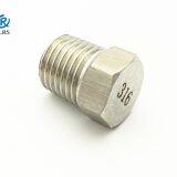 ASME B16.11 Hexagon Head NPT/BSPT A182 F316/316L Threaded Plug/pipe Fitting thumbnail-4