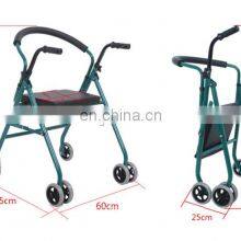 Good Price Rollator With Seat 4 Wheels Walker for Old People thumbnail-2