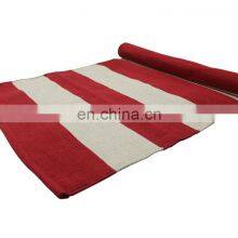 Hand made Yoga Mat high resilient light weight cotton yoga rug Indian manufacturer