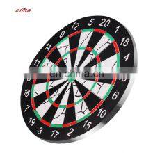 Factory Wholesale Price 18 Inch Double Sided Dart Board For Sisal Board Game For Children Darts Board Pins thumbnail-1