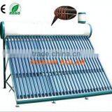 Pre-heated Evacuated Tube Pressurized Copper Coil Solar Water