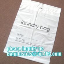 DRY CLEANING GARMENT BAG COVER, SANITARY LAUNDRY BAG, HOTEL, LAUNDRY STORE, CLEANING SUPPLIES,HANGER BAG