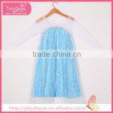 Medium Length Halter Top Tutu Gauze Dress With Bright Pattern Decoration Halloween Costume thumbnail-3