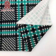 Polyreserve Single Side Green Stripe Good Quality Super Soft Microfiber For Cushion And More thumbnail-3