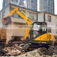 China Small Hydraulic Crawler Excavator CLG906E 6 Ton Digger CDM6065E/XE60D/XE60DA/SY60C/SE60 thumbnail-4