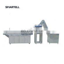 Disposable Medical Syringe Silk Screen Printing Machine With Viberate Feeding System