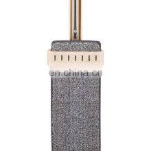 Mop and Bucket Set Microfiber Mop With Bucket Floor Cleaning System Flat Floor Mop for Hardwood Tile Laminate Marble thumbnail-5