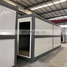 China Factory Hot Selling Customized Living Prefabricated House Folding Flat Pack Container Homes With High Quality