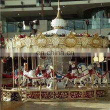 Merry go Round Carousel Mechanical Horse Ride for Sale thumbnail-1