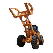 8 ton to 15 ton load capacity log loader BEM15-J wheel loader with wood clamp for sale