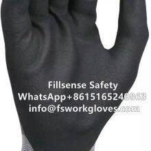 15Gauge Nylon Spandex Liner Nitrile Foam Coated Gloves Industrial Work Gloves Mechanic Gloves thumbnail-3