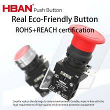 Xb2 Lay5 10a 600v Heavy Duty Equipment Button Emergency Stop Switch 22mm Warning Circle thumbnail-5