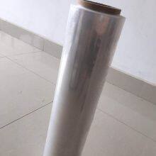 Factory Wholesale Shrink Wrap Film Rolls Plastic Manual Transparent PE Heat Shrink Pallet Wrapping Lldpe Shrink Packaging Film thumbnail-4