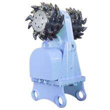 Manufacturer Tractor Agriculture Machinery 30 Ton Class Excavator Milling Rotary Drum Cutter for Sale thumbnail-1