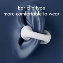 Hot Selling White Black Bluetooth TWS Earbuds Wireless Headset Ear Clip on Sports Mini Bluetooth Earphone thumbnail-4