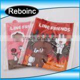 Factory pp Plastic White File Document Bag With Button Closure