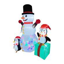 Santa Inflatable With Xmas Blow up – Perfect for Xmas Decor thumbnail-3