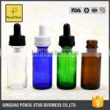 Amber Blue Green Clear Glass Bottle Manufacturer 30ml Black Glass Bottle With Dropper With Childproof Evident Cap Dropper Bottle thumbnail-3