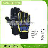 Anti Vibration Oil Resistant Auto Mechanic Glove With TPR Sewing thumbnail-1