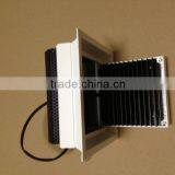 square tiltable 90 degree led downlight