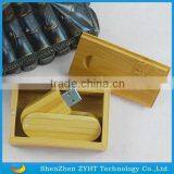 High Quality Promotion Usb Flash Disk With Wooden Keyring Usb Flash Drives thumbnail-2