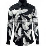 Custom Sublimation Dress Shirt With Your Own Design thumbnail-3