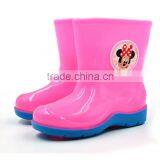 Warm Winter Cotton Boots Fashion Shoes Children Children Mouth Water Tide Rainshoes thumbnail-2