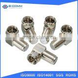 F Female to F Male Right Angle Connector CCTV Connector