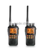 Uniden Radio Walkie Talkie MHS75 - JIS8 Submersible, Memory Channel Scan, All USA/International & Canadian Marine Channels