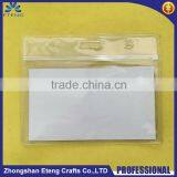 Promotion Cheap ID Card Holder ,custom Made Clear Plastic Bag
