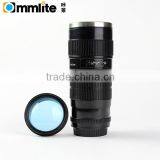 Small Black 3rd Generation Stainless Steel Camera Lens Cup for Canon 70-200MM thumbnail-3