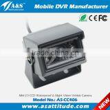 Mini Vehicle Car Bus Camera, IR Waterproof CCTV Camera