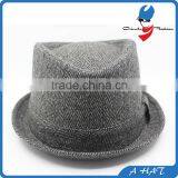 Custom Made Wool Felt Fedora Hat thumbnail-1