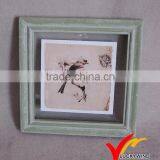 Import Bird Rustic Picture Frame Painted
