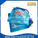 OEM Design Printed Liquid Soap Standup Spout Bag/custom Liquid Soaps Packing Bag With Spout