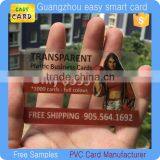 High Quality PVC Transparent Membership Business Card thumbnail-5