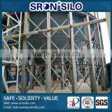 SRON ISO Certified Soybean Meal Storage Steel Silo With Screw Discharging Auger thumbnail-4