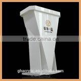 Frosted Color Acrylic Podium With Different Color, Clear Acrylic Podium With RGB Light thumbnail-5