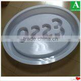 Custom Shape PMMA Vacuum Froming Round Plastic Light Box thumbnail-5