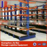 Industrial Warehouse single sided Cantilever Storage Racks ISO / TUV