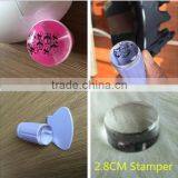 2016 New 2.8CM Clear Jelly Stamper +scraper Nail Art Stamp Collection Set-Manicure Image Plates Stamping Accessories Kit ST16 thumbnail-1