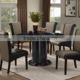 Latest Stainless Marble Top Table Cushion Solid Wood Chair Famous thumbnail-3