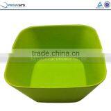 Eco Friendly Bamboo Salad Bowl Food Packaging Bamboo Square Bowl thumbnail-2