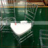 Clear Plastic Resin Polycarbonate Chiavari Chair thumbnail-3