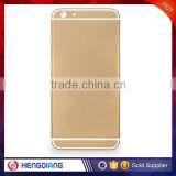 Wholesale housing for iphone 6 back cover,gold housing for iphone 6 gold back panel,for iphone 6 battery door cover