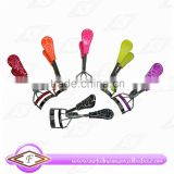 2015 new design professional eyelash curler with burst paint on the handle